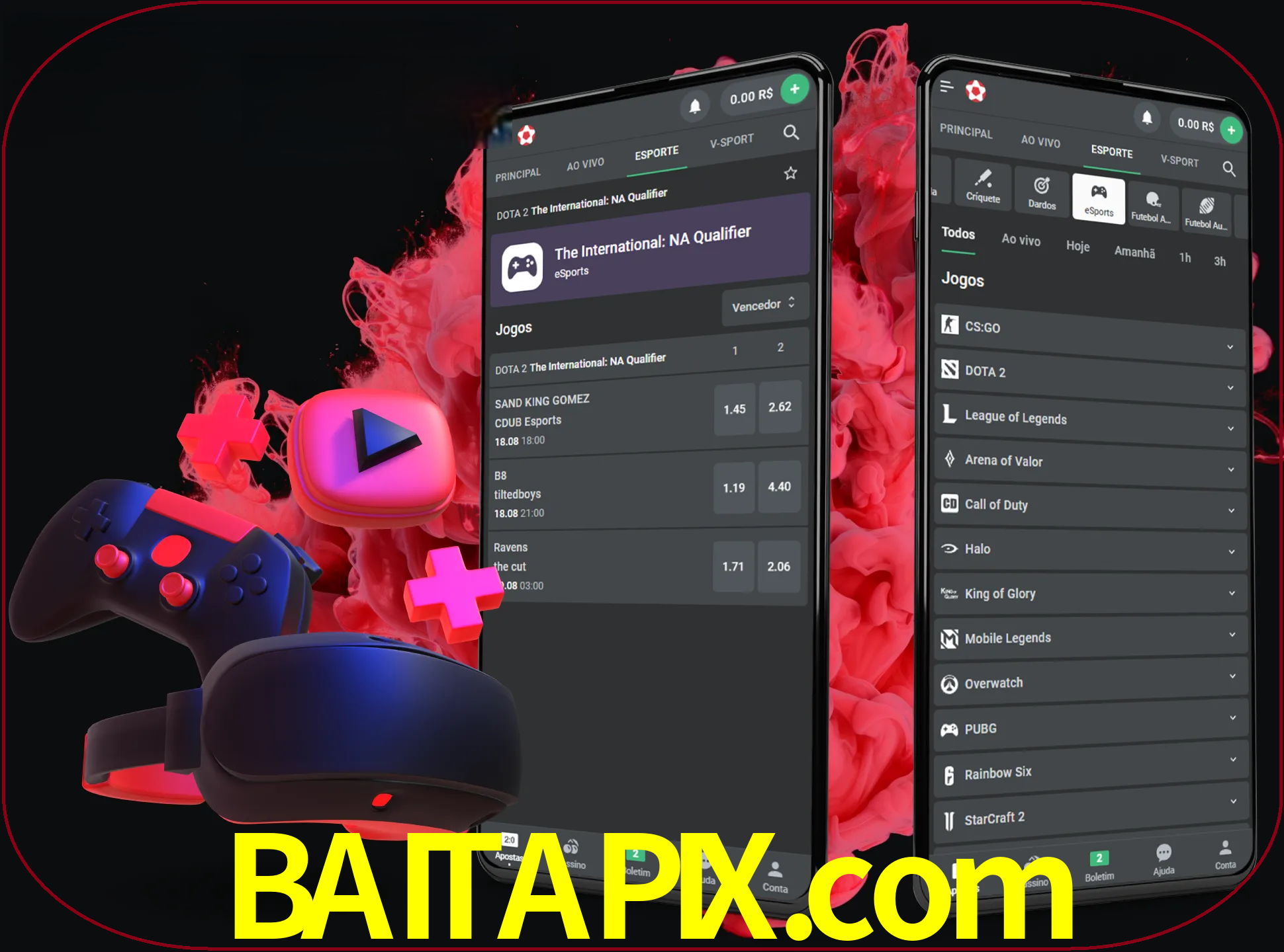 Para ter a aplicação móvel baitapix no seu smartphone, basta descarregar o ficheiro apk e seguir as instruções.