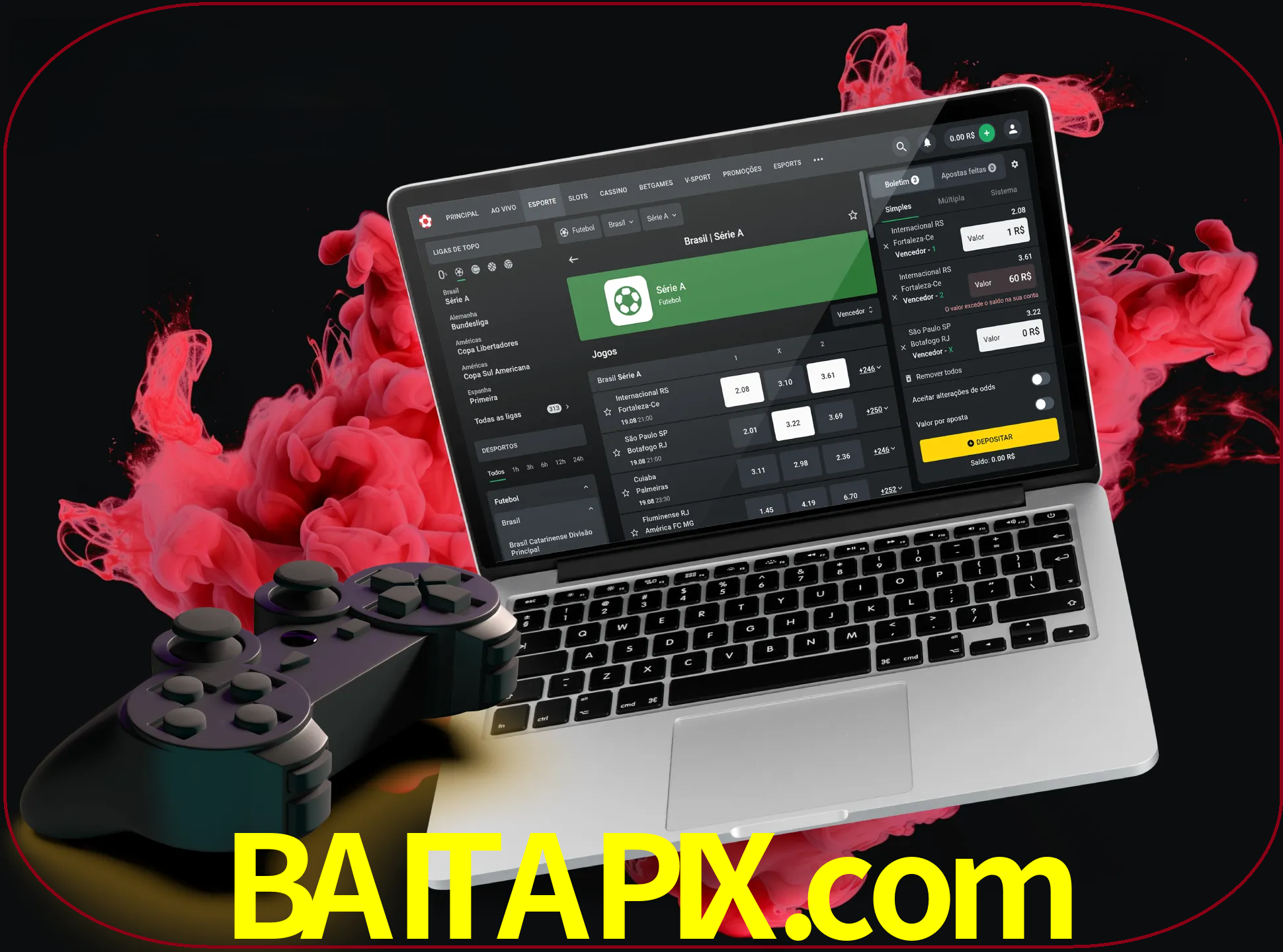 Visite a secção especial de jogos de vídeo em baitapix para descobrir em que jogos pode apostar e ganhar muito dinheiro.