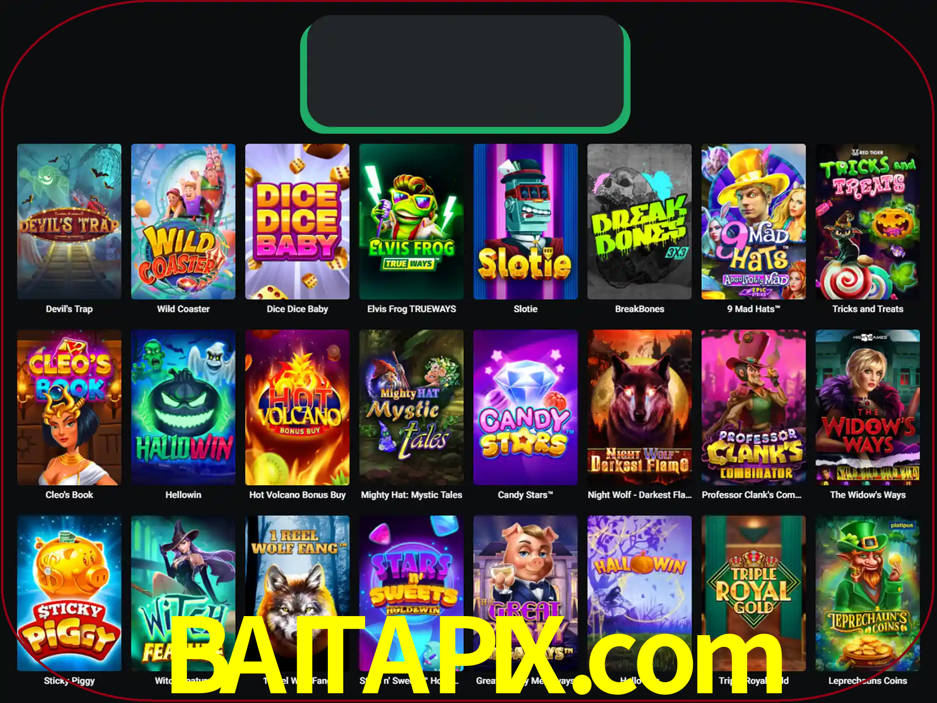 Procure por seus amados jogos de slot.