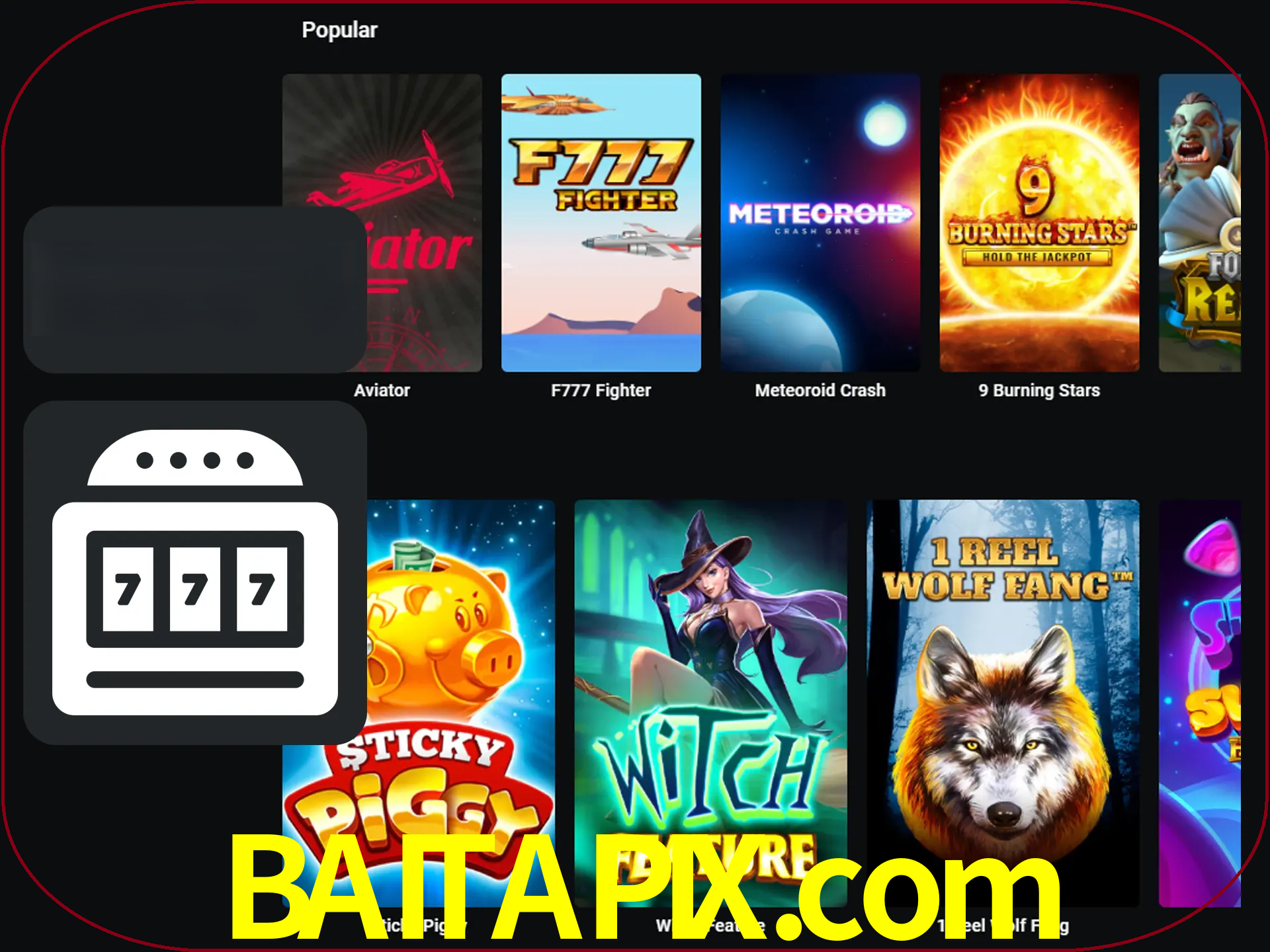 Gire seus slots de dinheiro favoritos.